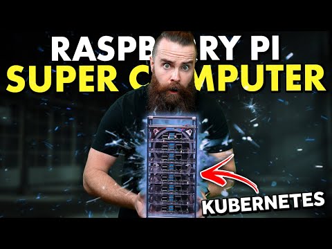 I Built A Raspberry Pi SUPER COMPUTER!! // Ft. Kubernetes (k3s Cluster W/ Rancher)