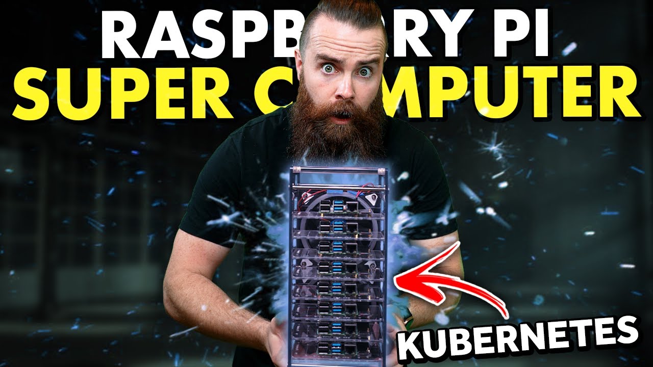 I Built A Raspberry Pi SUPER COMPUTER!! // Ft. Kubernetes (k3s Cluster W/ Rancher)