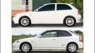 Civic Type R Recreation in BeamNG Drive (EK9 Hatch)