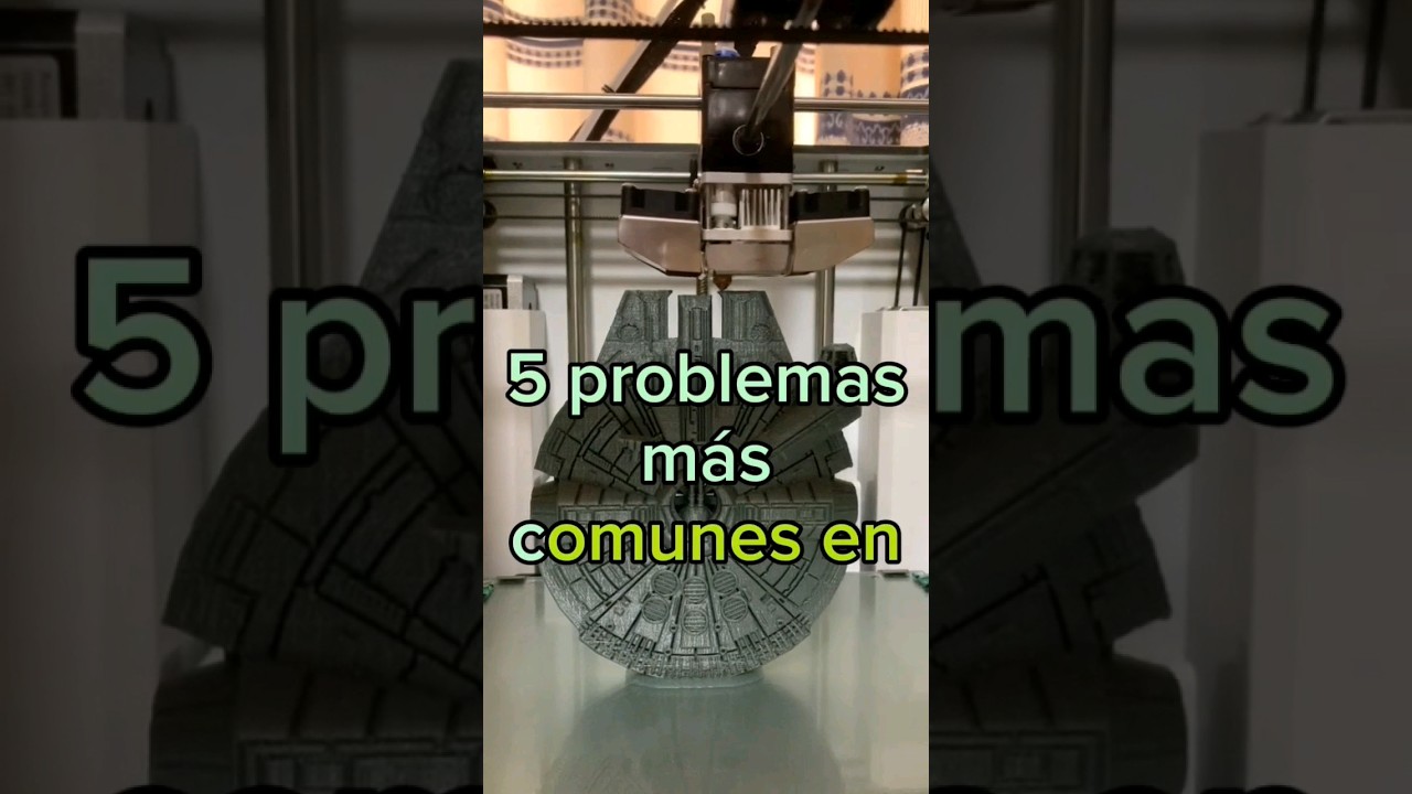 5 PROBLEMAS MÁS COMUNES  EN LA IMPRESORA 3D #impresion3d #3d #impresoras3d #impresión #emprendedor