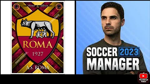 soccer manager 2023 AS ROMA Karier eps 2.. Jerman ...