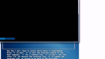 Use Fedora 14 Grub to boot into single user mode