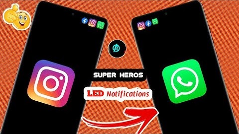 Enable Notification Light iCON In Any Android Devices? LED Notification Light Icon With App Logo Ave