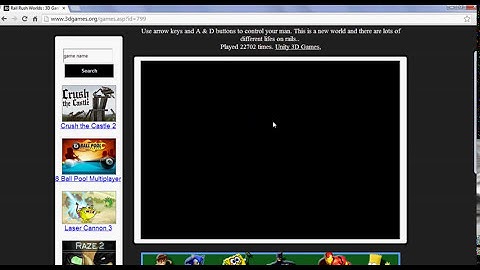 How to fix Unity Web Player problem