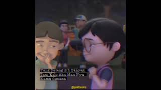 Kumpulan story wa quotes kekinian background upin ipin