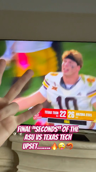 WHAT A GAME BY ASU SAMMY AND DILLY #asufootball #asu #tempe #arizonastatefootball #collegefootball