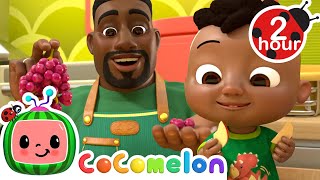 Yes Yes Fruits | Cocomelon | Moonbug Kids - Fun Zone