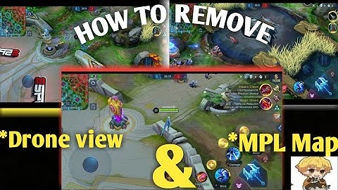HOW TO REMOVE DRONE VIEW AND MPL MAP | ATLAS PATCH