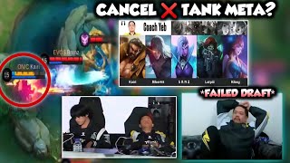 ONIC IS TRYING SO HARD TO CANCEL ❌ TANK META. . .😧