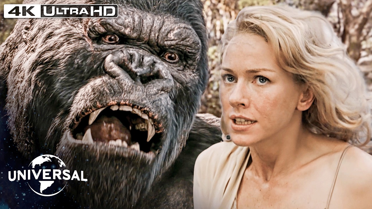King Kong | Ann Entertains Kong With a Dance