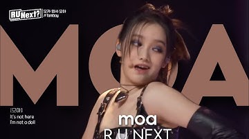 [R U NEXT] Moa - All Parts