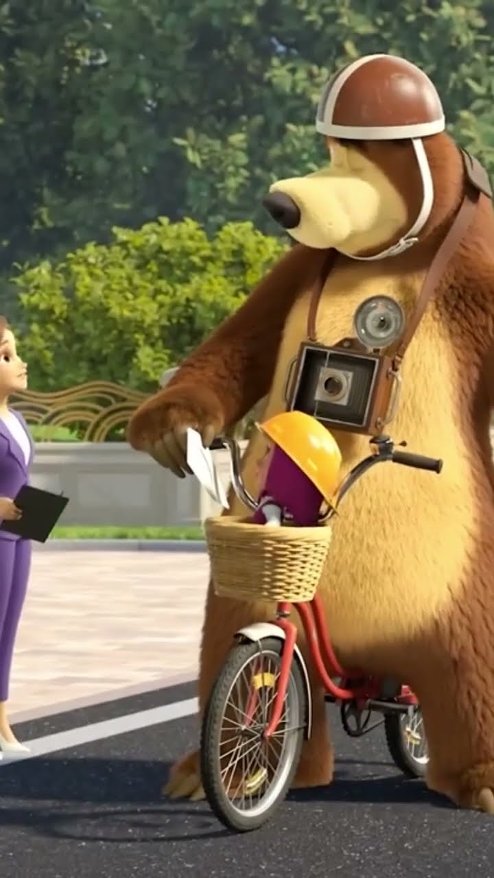 Ого, назревает что-то интересное! ?? #Shorts #машаимедведь #СкажитеОЙ #MashaandtheBear