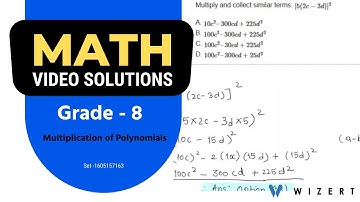 Grade 8 Mathematics Videos - Multiplication of Polynomials Video Lessons for Grade 8 -Set 1605157163