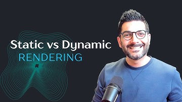 Static vs Dynamic Rendering in NextJs 13