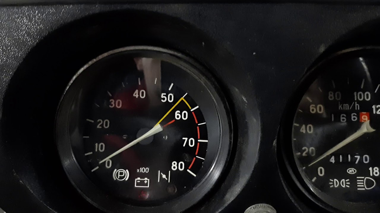 Тахометр 2106 на инжектор - YouTube