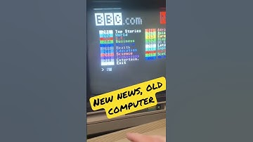 New news old computers #shorts #retro #commodore #pi #raspberrypi #retrocomputer #bbs #bbc #cnn