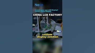Nose Display - China LCD manufacturer, custom display solution provider. #lcd #screen #lcddisplay