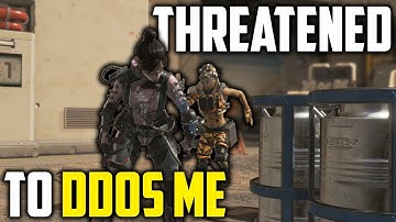 They threatened to DDOS me - Apex Legends Funny Moments