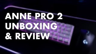 Unboxingreview Anne Pro 2 Wireless 60% Mechanical Keyboard W Rgb