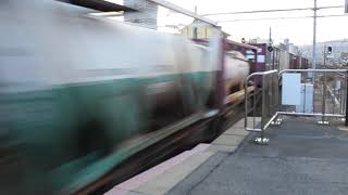 JR貨物 EF65 2089[新]牽引 75ﾚ 西宮駅 通過
