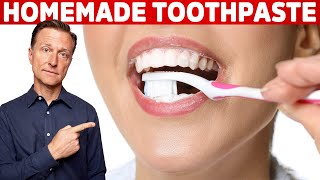 The BEST Homemade Toothpaste (Only 4 Ingredients)