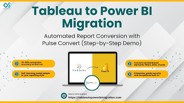 Tableau to Power BI Migration | Automated Report Conversion with Pulse Convert (Step-by-Step Demo)