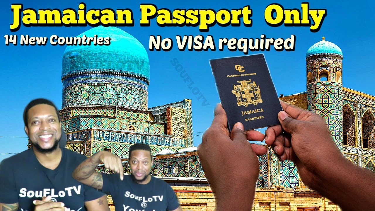 No Visa Required Jamaican Passport Only - YouTube