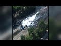 Military plane crashes in Georgia, explodes into flames on highway Military plane crashes in Georgia, explodes into flames on highway