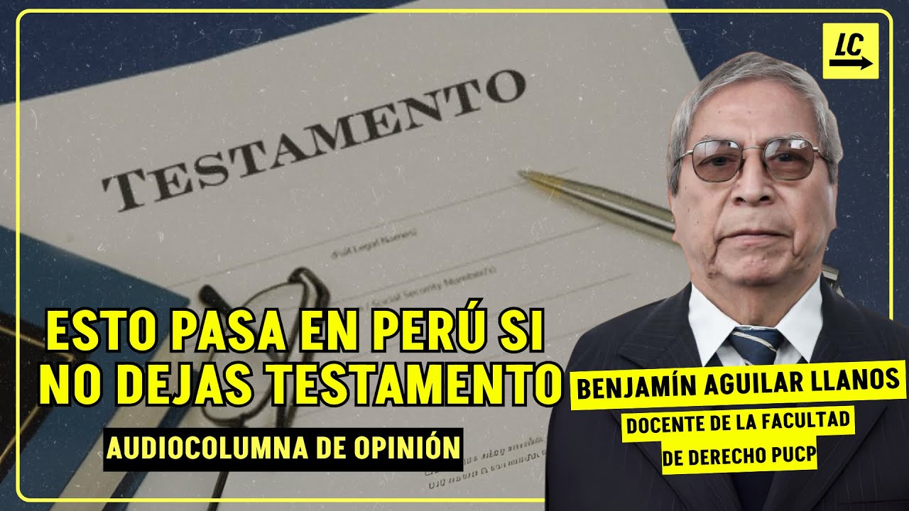 ¿QUÉ PASA CON MI HERENCIA SI NO DEJO TESTAMENTO?  - #Audiocolumna