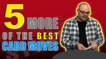 5 More Of The Best Card Moves That You Have Probably Never Seen | Magic Stuff - Craig Petty