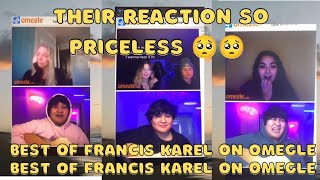 Best Of Francis Karel Singing To Strangers | Omegle Singing Reaction - Part 1