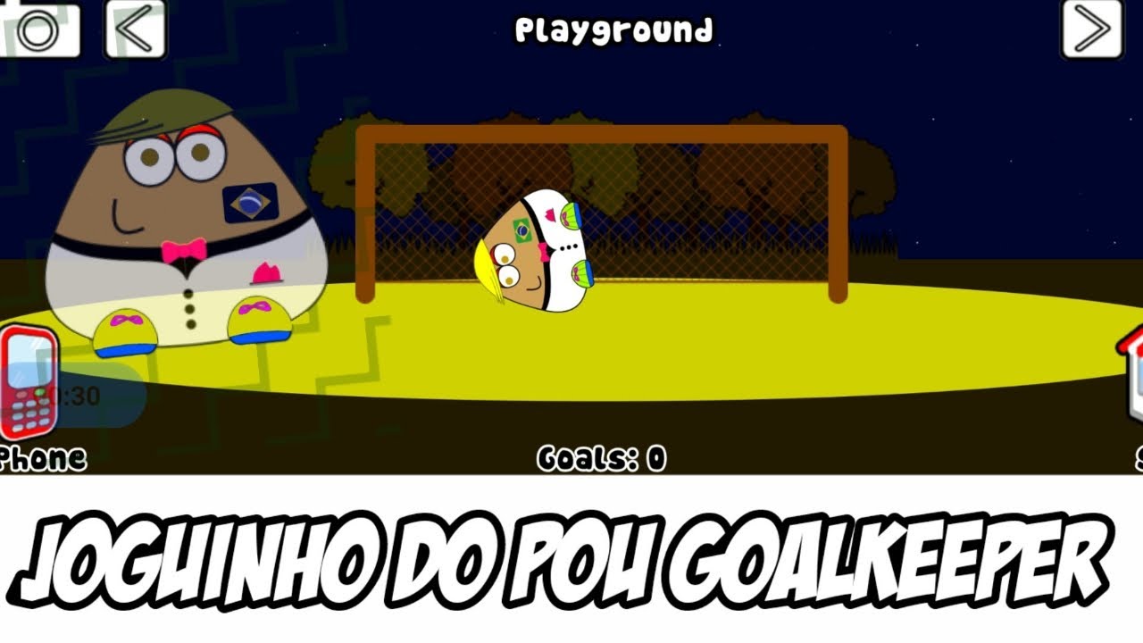 GOL!! Pou novo jogo *o* #pougol #pouboy #pou #pouatualizad…