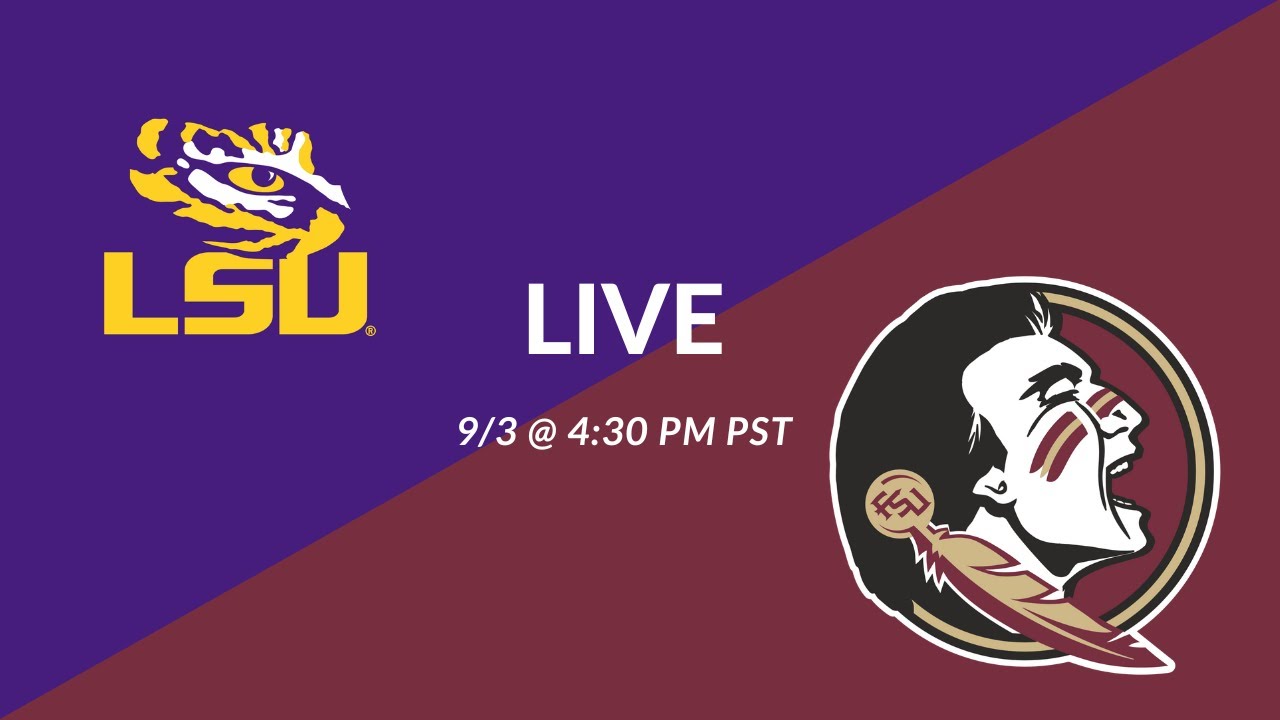 Watch with us LSU vs FSU YouTube