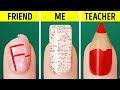 Genius school hacks to solve your problems  easy school supplies ideas