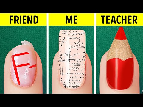 GENIUS SCHOOL HACKS TO SOLVE YOUR PROBLEMS || Easy School Supplies Ideas