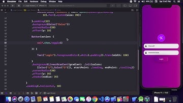 Custom Login Screen In SwiftUI Part 1 -  Using Custom TextFields And Custom Buttons SwiftUI Tutorial
