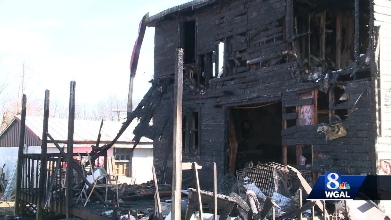 Adams County home heavily damaged by fire - YouTube