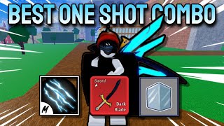 Dark Blade Combo One shot with all fighting style, Roblox