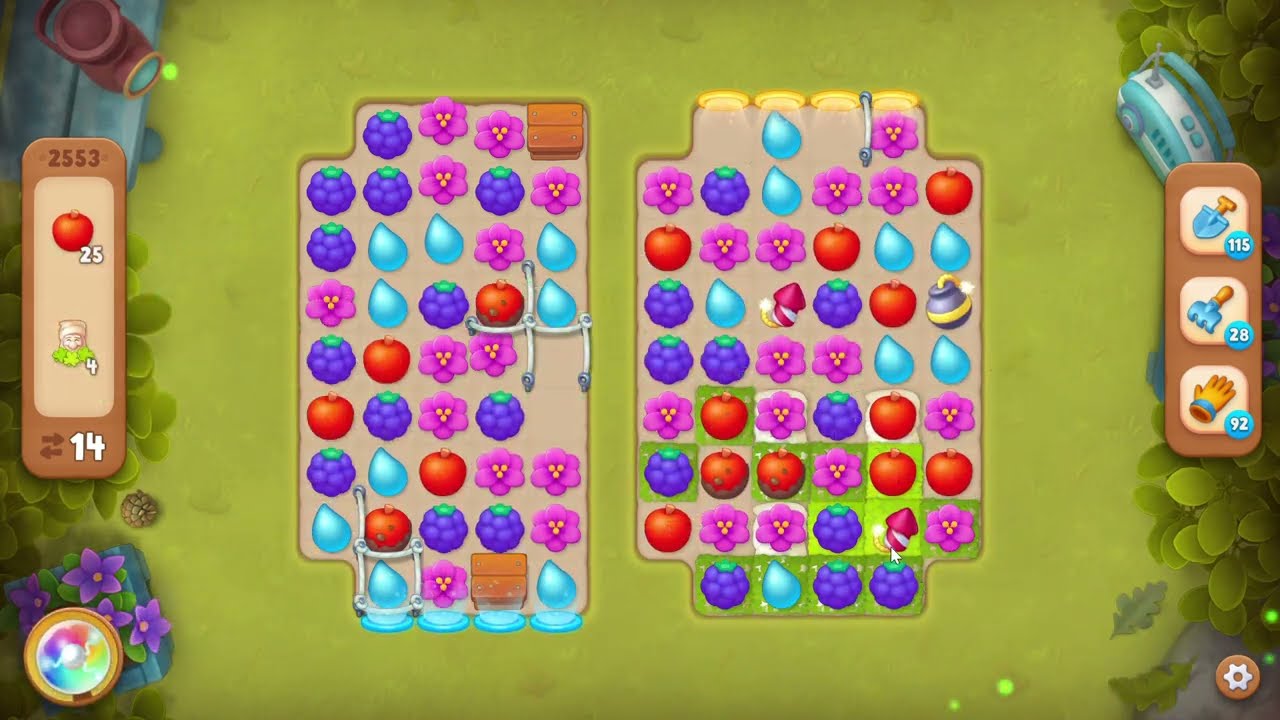 その他 garden scape Gardenscapes 2553 Level - 20 moves - NO BooSTERS - YouTube