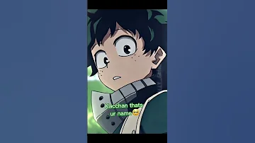 Poor Baku GO Animeedit Mha Edit Mhaedit Deku Bakugo 