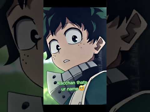 Poor Baku GO Animeedit Mha Edit Mhaedit Deku Bakugo