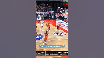 🔩 it, Kai Sotto highlights 🤩 #nbl #kaisotto #philippines #basketball #hoops #shorts