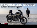 The mavrick 440 is heros best motorcycle review  4k  powerdrift