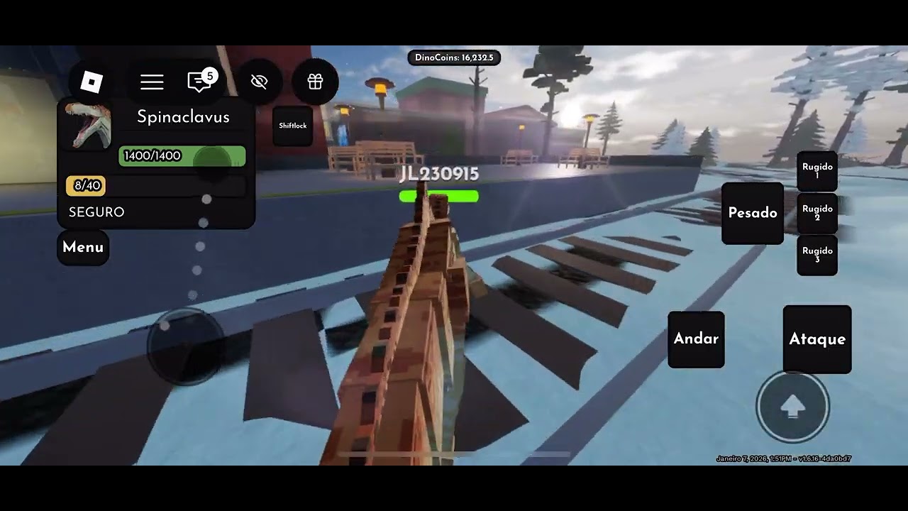 Jogando Jurassic Blocky parte 2