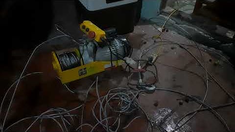 cách bạn làm dối hết cáp máy tời.ĐT 0975 95 1945