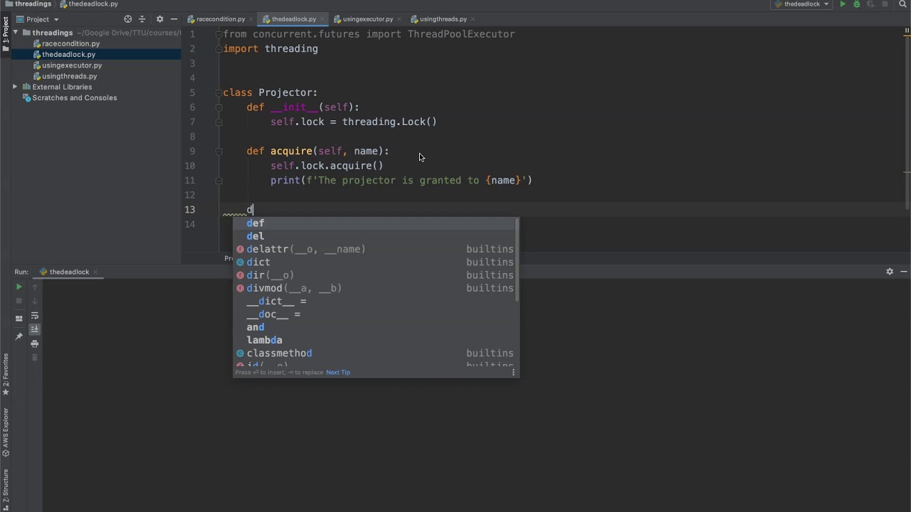 The deadlock in Python multi-threading - YouTube The Deadlock In Python Multi-Threading - Youtube
