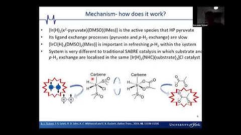 Applications of SABRE hyperpolarised NMR