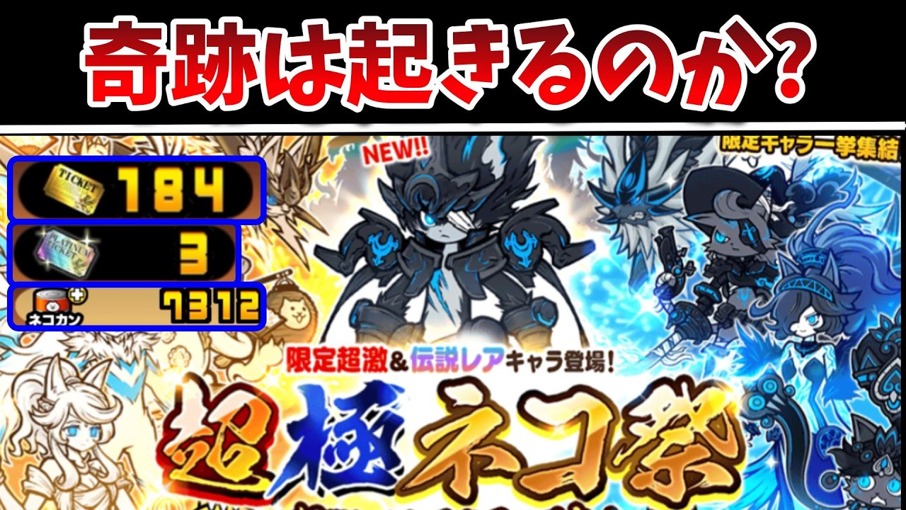 Super Extreme Cat Festival] Aiming for the new limited Dark Lunos