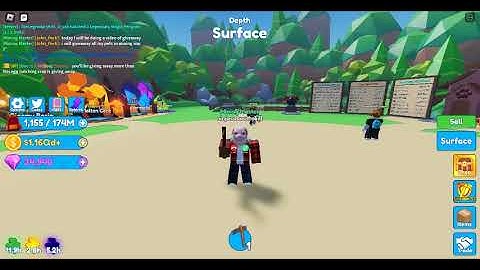 MASSIVE GIVEAWAY 10 PETS ABOVE 80K IN MINING SIMULATOR 2  SECRET CODE 200K PLUS PET