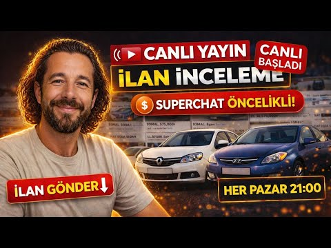 🔴 CANLI İLAN İNCELEME! HANGİ ARABA ALINIR? (GERÇEK YORUMLAR) 31 MAYIS2026